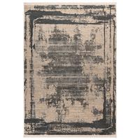 Teppich Adeon 200 Grau B: 120 Cm - Grau, KONVENTIONELL, Textil (120/170cm)