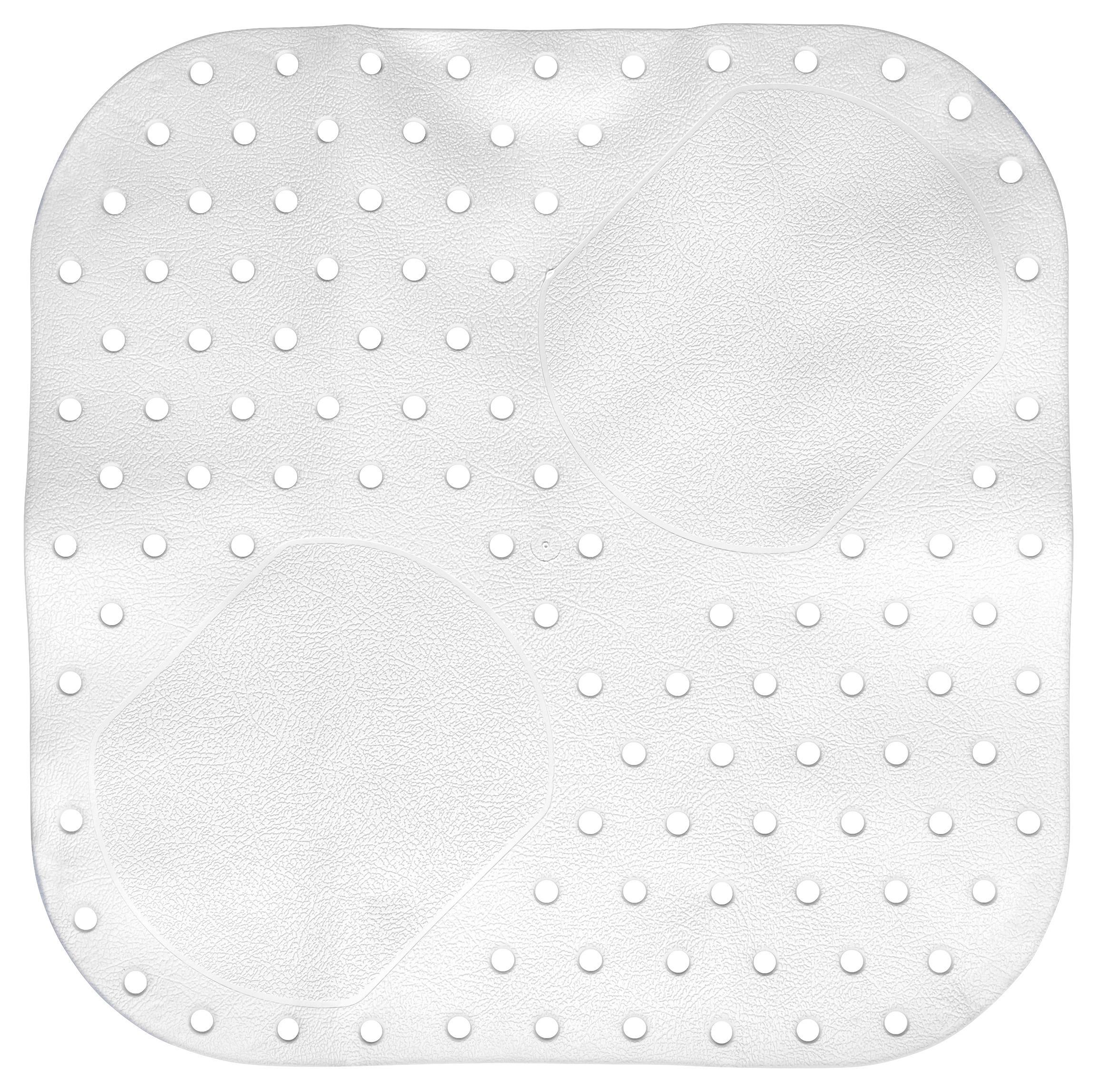 PODLOŽKA DO SPRCHY BRAD - biela, plast (54/54cm) - Mömax