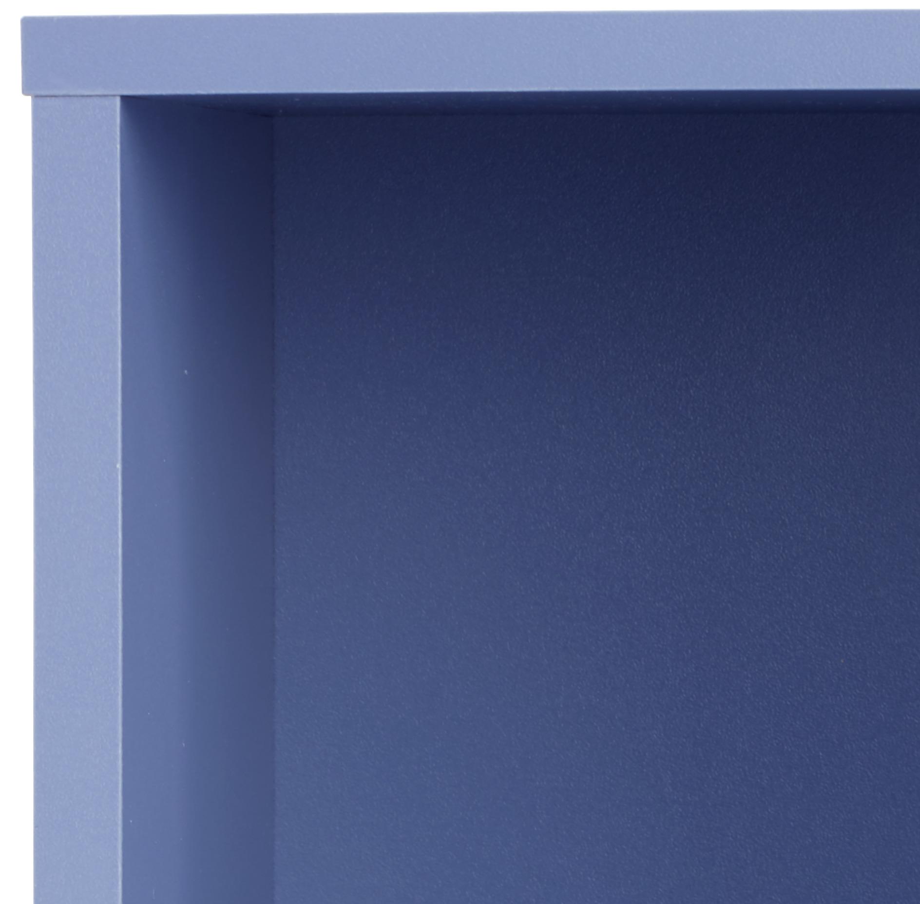 Regal Stehend/Hängend Box B: 23 cm Himmelblau - Blau, MODERN, Holzwerkstoff (23/46/25cm) - Ondega