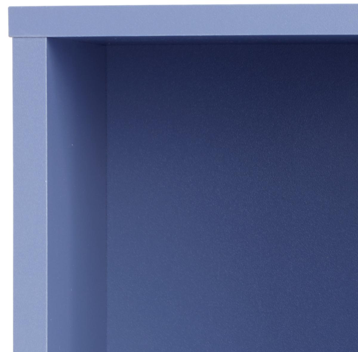 Regal Stehend/Hängend Box B: 23 cm Himmelblau - Blau, MODERN, Holzwerkstoff (23/46/25cm) - Ondega