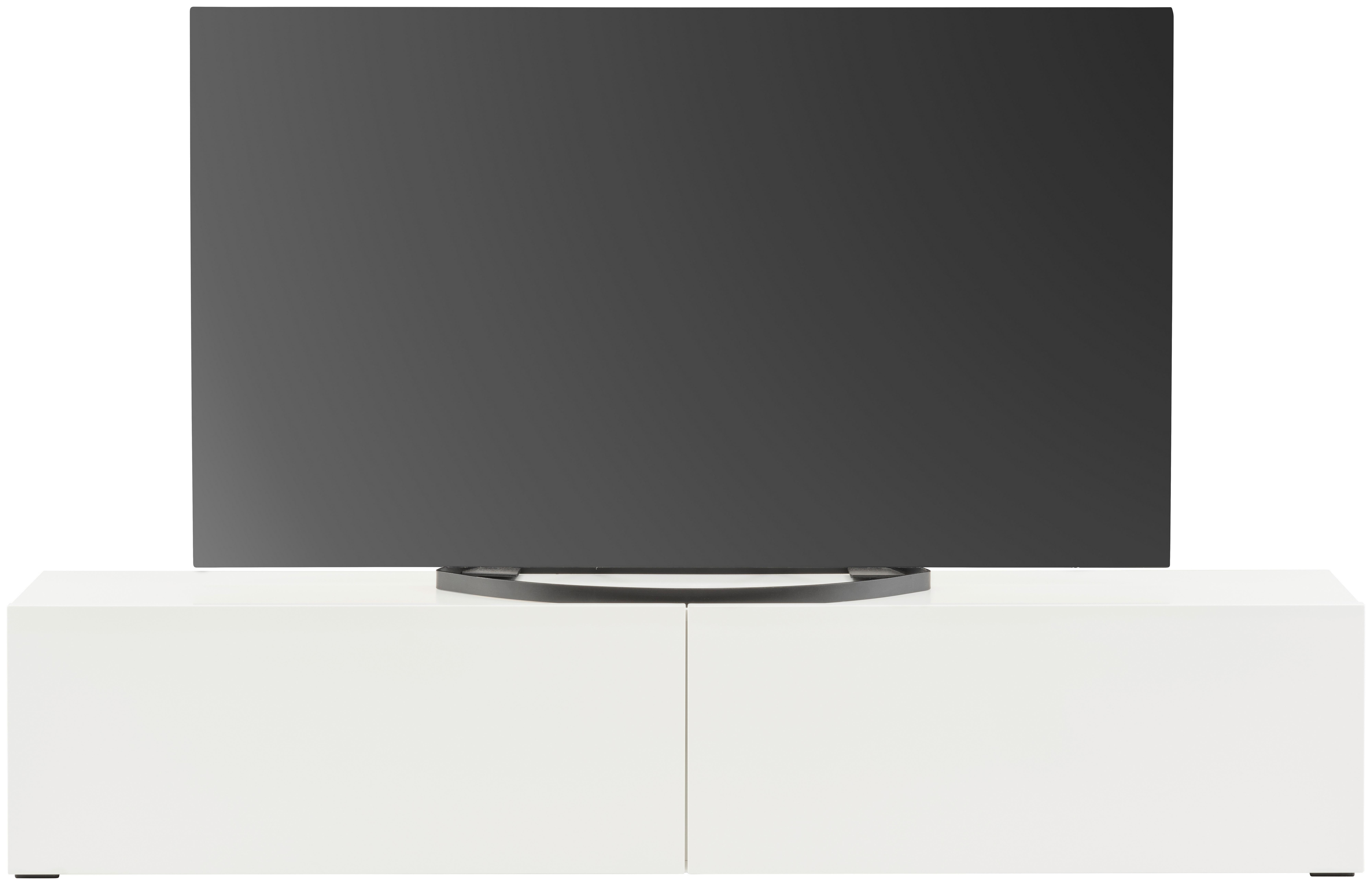 TV-Element Otis - Weiß Hochglanz, MODERN, Holzwerkstoff (180/37/31,6cm)