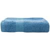 Handtuch Christina Baumwolle / Polyester Blau 50x100 cm - Blau, KONVENTIONELL, Textil (50/100cm) - Ondega