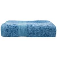 Handtuch Christina Baumwolle / Polyester Blau 50x100 cm - Blau, KONVENTIONELL, Textil (50/100cm) - Ondega