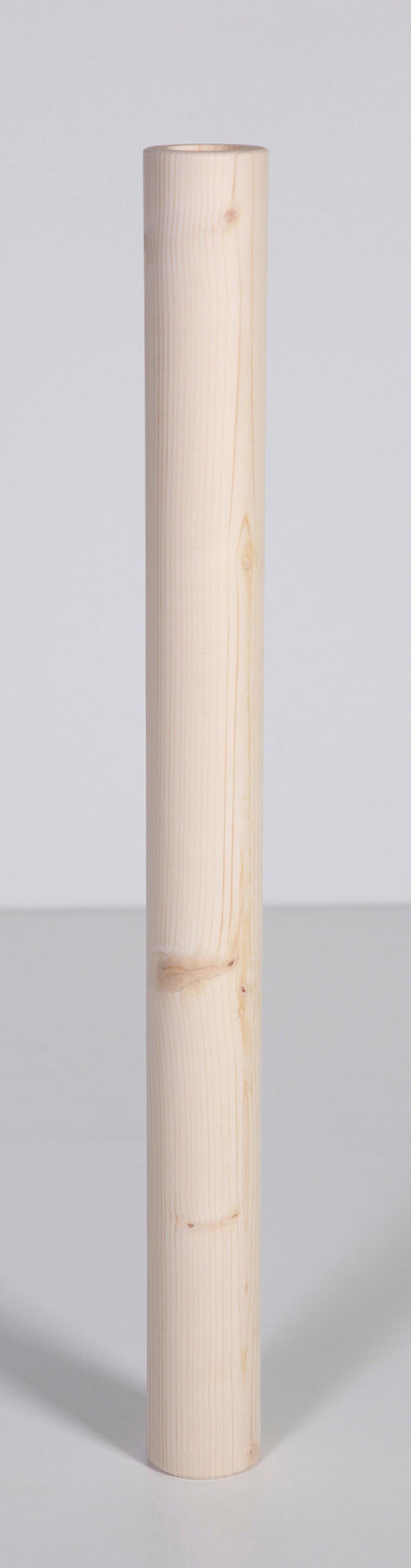Möbelfuß D: 6,6 cm Fichte - Fichtefarben, Basics, Holz (6,6/73cm)