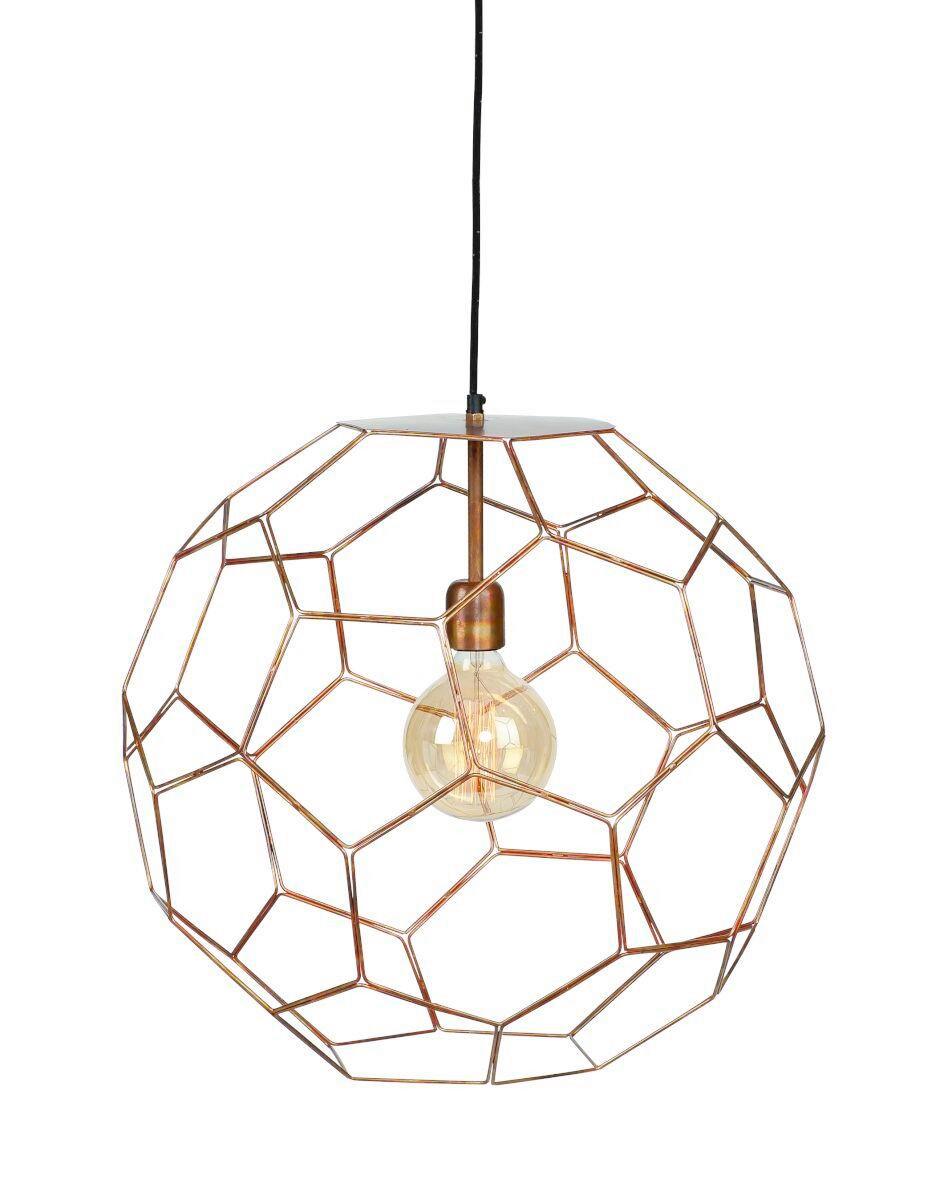 Hängeleuchte Marrakesh Kupferfarben D: 34 cm - Kupferfarben, Basics, Metall (34/250cm) - It's about Romi