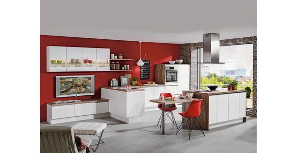 Einbauküche Fargo individuell planbar - Platinfarben/Silberfarben, MODERN, Holzwerkstoff - Vertico