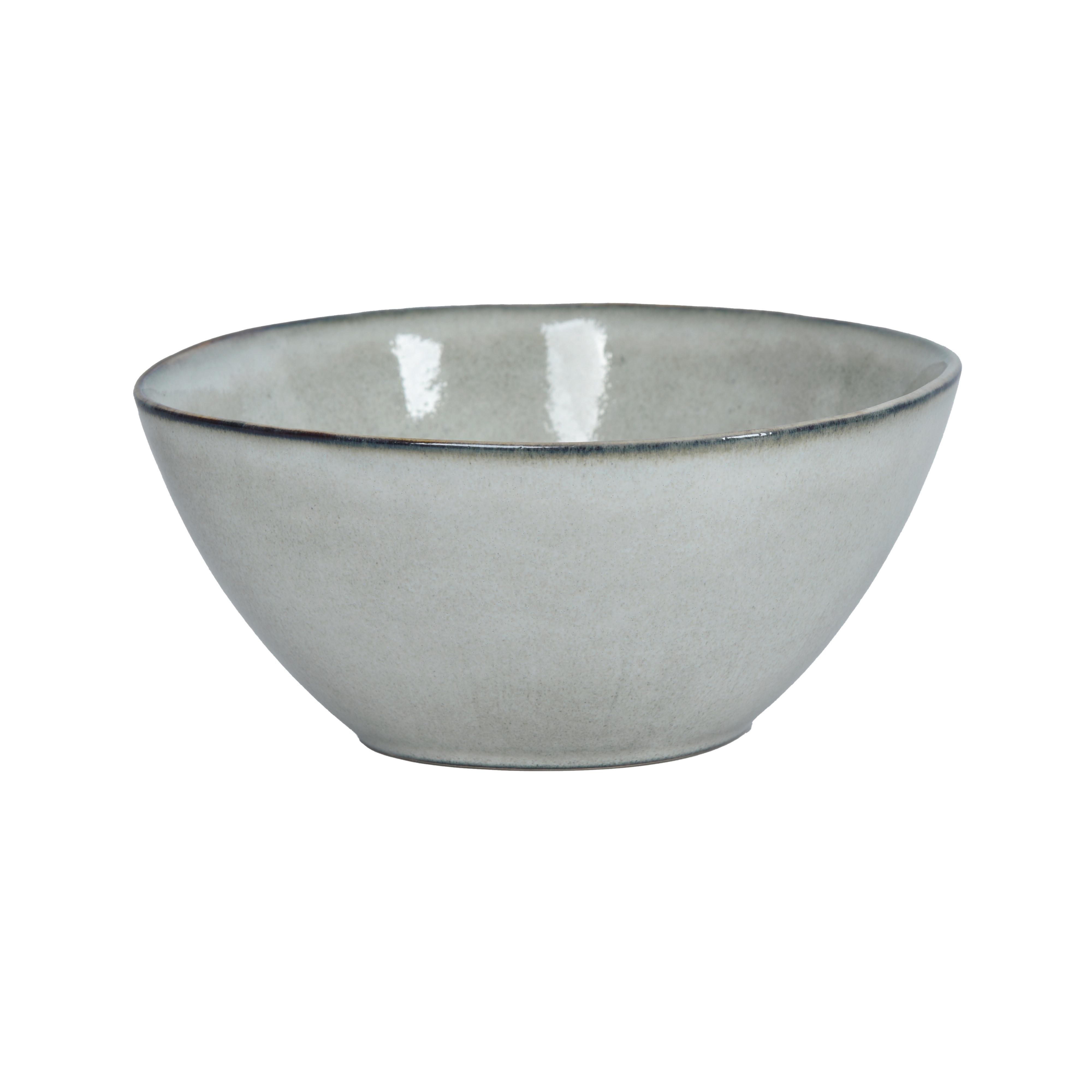 Suppenteller Chloe - Grau, LIFESTYLE, Keramik (15/6,5cm) - James Wood