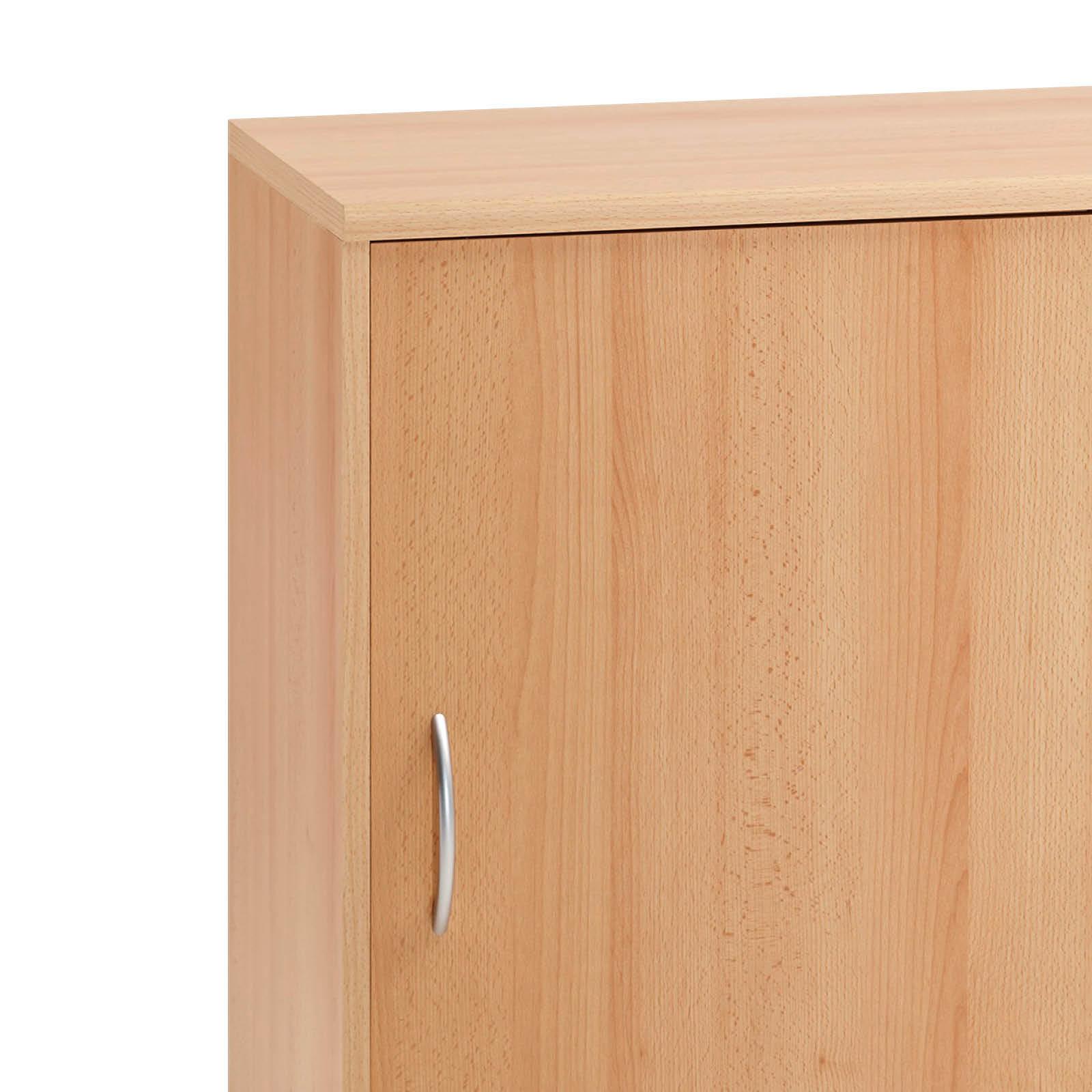 Aktenschrank versperrbar Serie 4000 Buche Dekor B 100 cm - Buchefarben, Basics, Holzwerkstoff (100/77,4/39,5cm) - MID.YOU