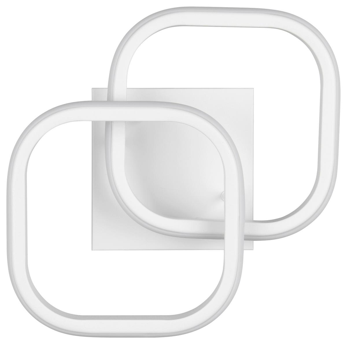 Led-deckenleuchte, 4000k Denise - Weiß, Basics, Kunststoff/Metall (24/24/10,5cm) - Luca Bessoni