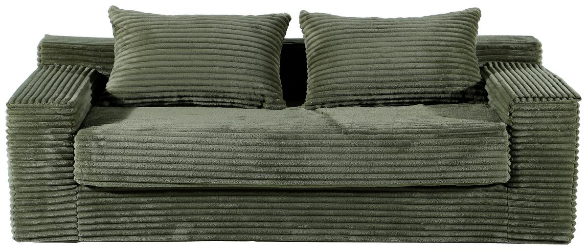 2-Sitzer-Sofa Clea Grün B: 203 cm - Grün, Design, Textil (203/60/100cm) - P & B