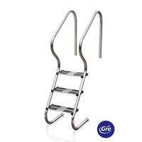 Poolleiter Leiter - Alufarben, KONVENTIONELL, Metall (50/183,5cm) - Gre