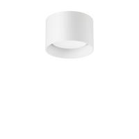 LED-Deckenleuchte Bianco Weiß D: 10 cm - Weiß, Basics, Metall (10/6,5cm) - Ideal Lux