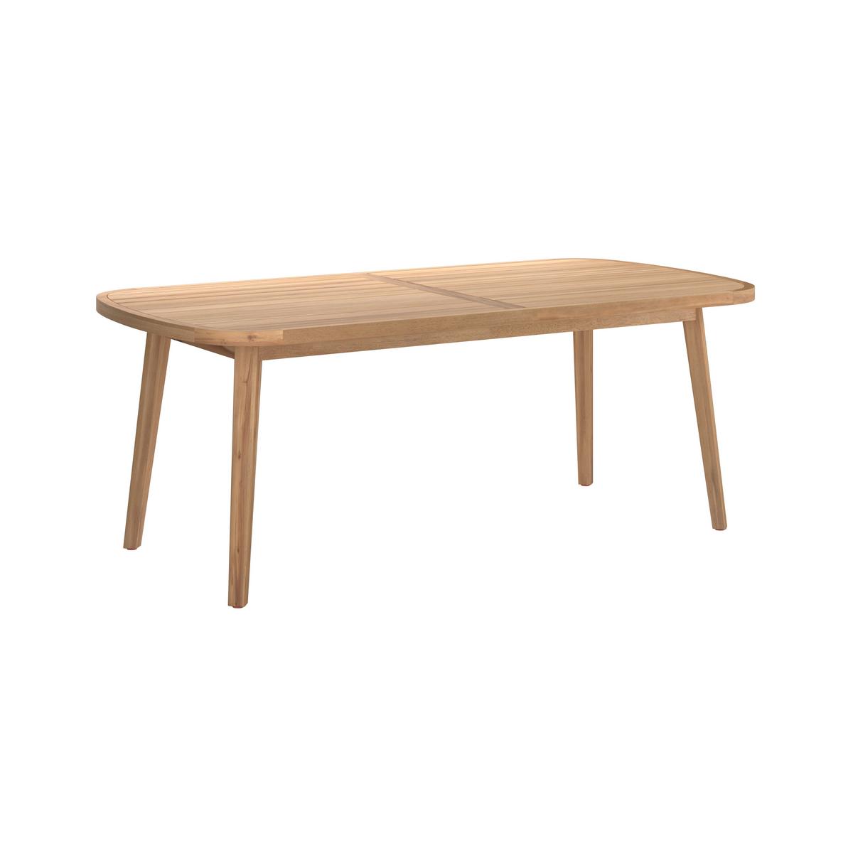 Gartentisch Talinn - Akaziefarben, MODERN, Holz (200/100/77cm) - Beldano