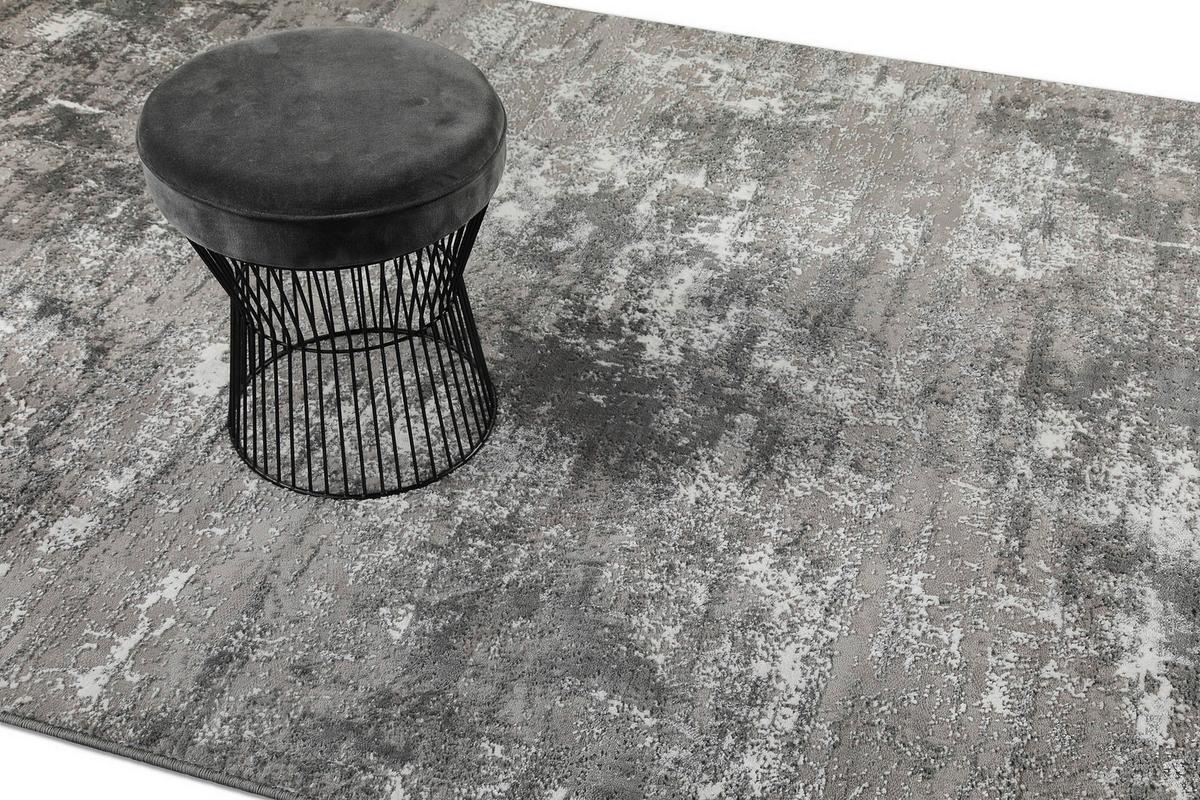 Webteppich Feel-Vintage - Beige/Grau, Design, Textil (80/150cm) - Esprit