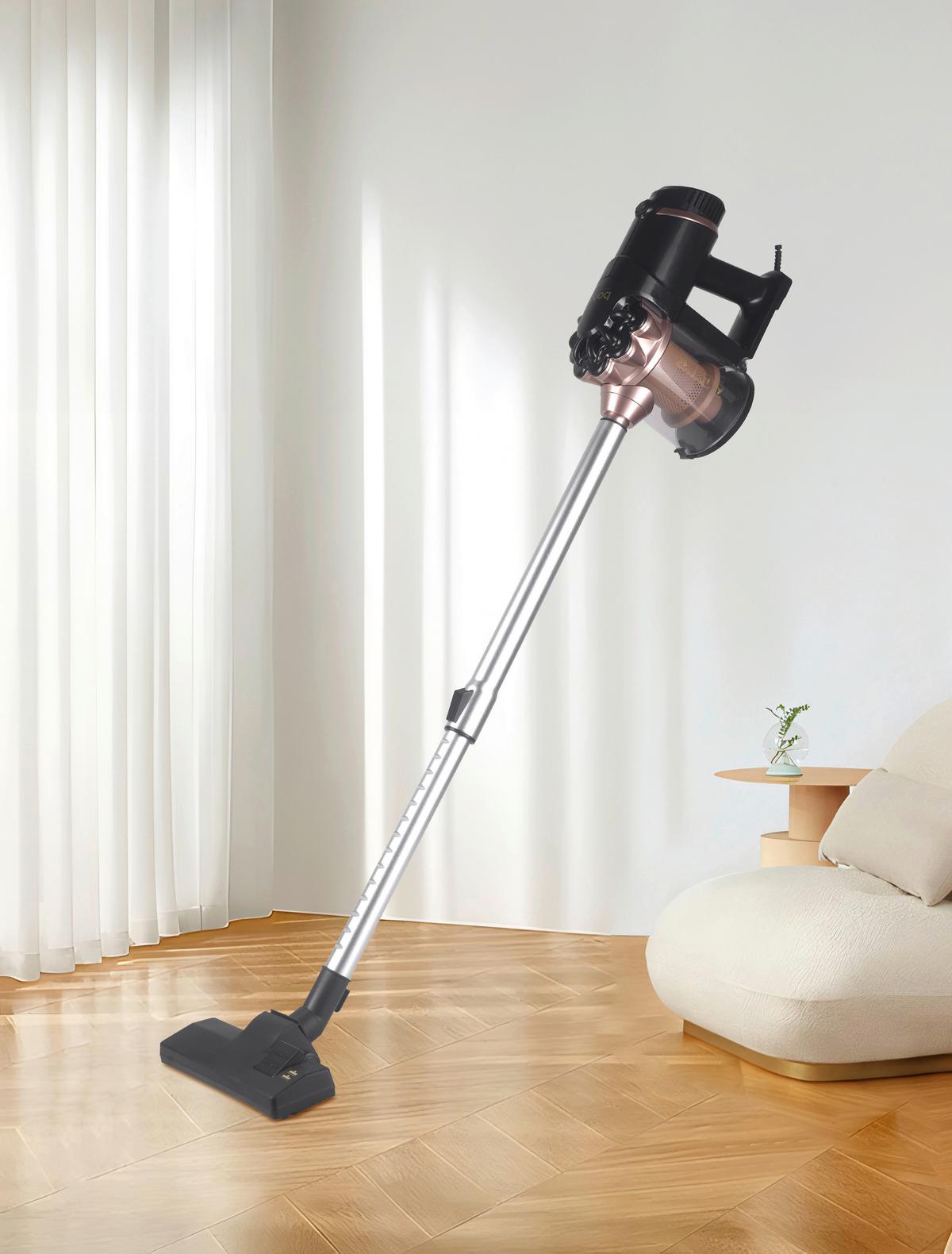 Handstaubsauger 600 W - Roségold/Schwarz, KONVENTIONELL, Kunststoff/Metall (115/13,5/22cm) - Bono