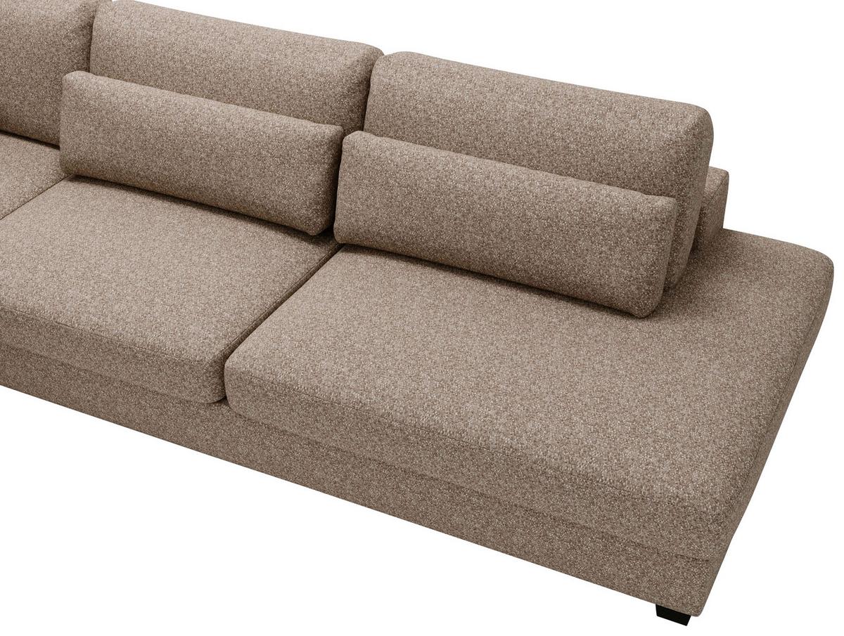 Sven Hellbarun S: 244x332 cm - Hellbraun/Schwarz, Design, Textil (244/332cm) - Livetastic