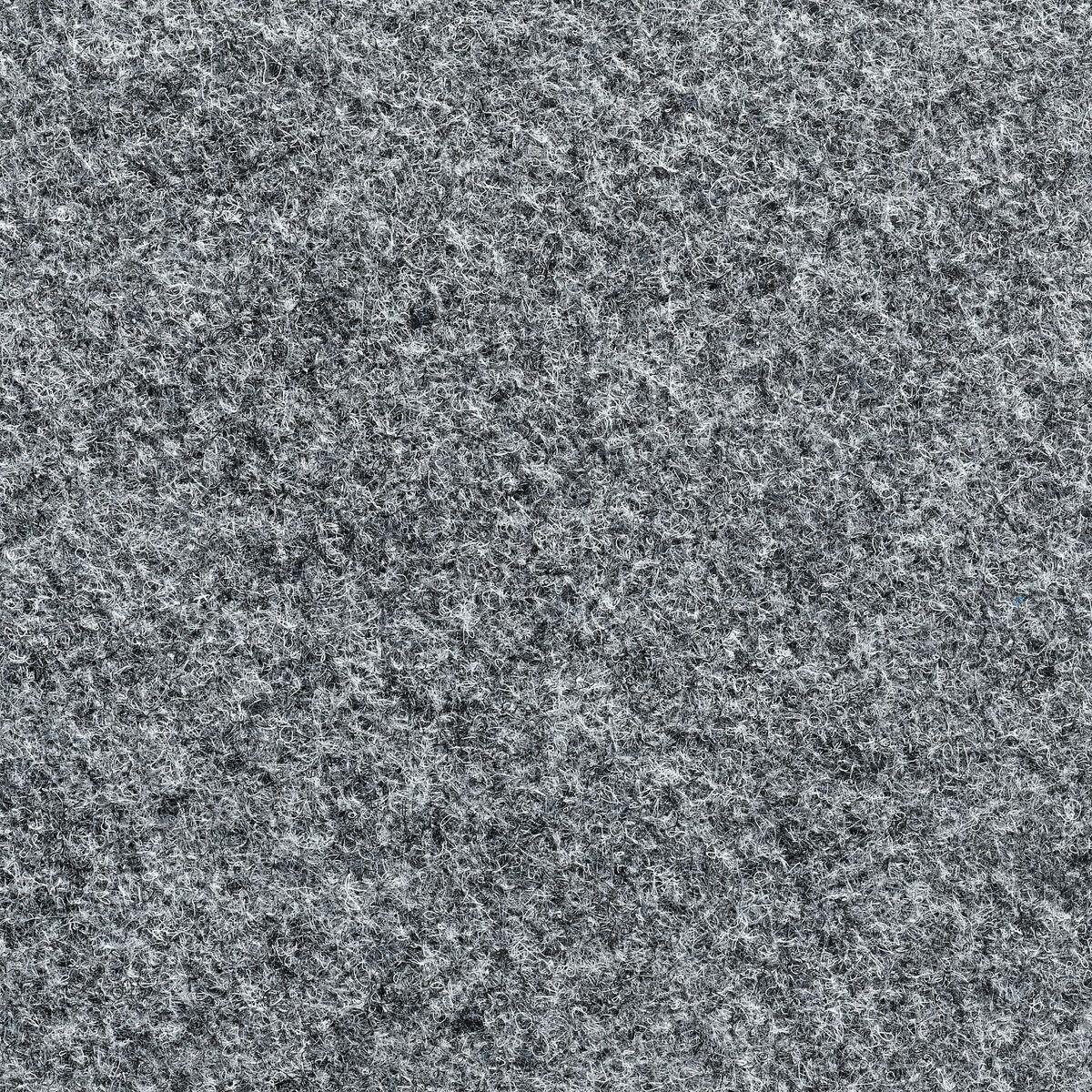 Teppichfliese Graublau Merlin 50x50 Cm Florhöhe 5,5 Mm - Graublau, Basics, Textil (50/50cm)