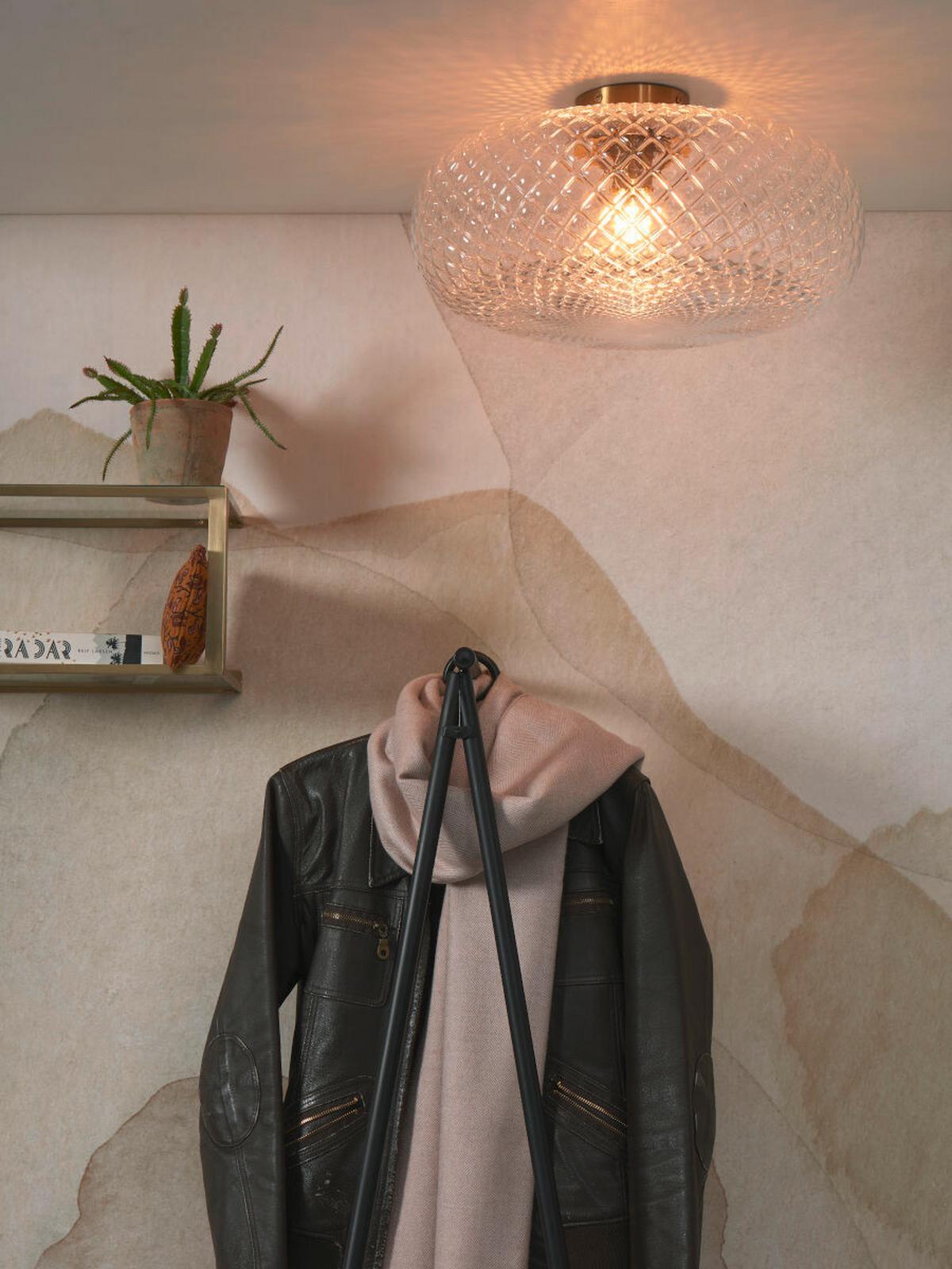 Deckenleuchte Venice - Transparent, Trend, Glas (44/24cm) - It's about Romi