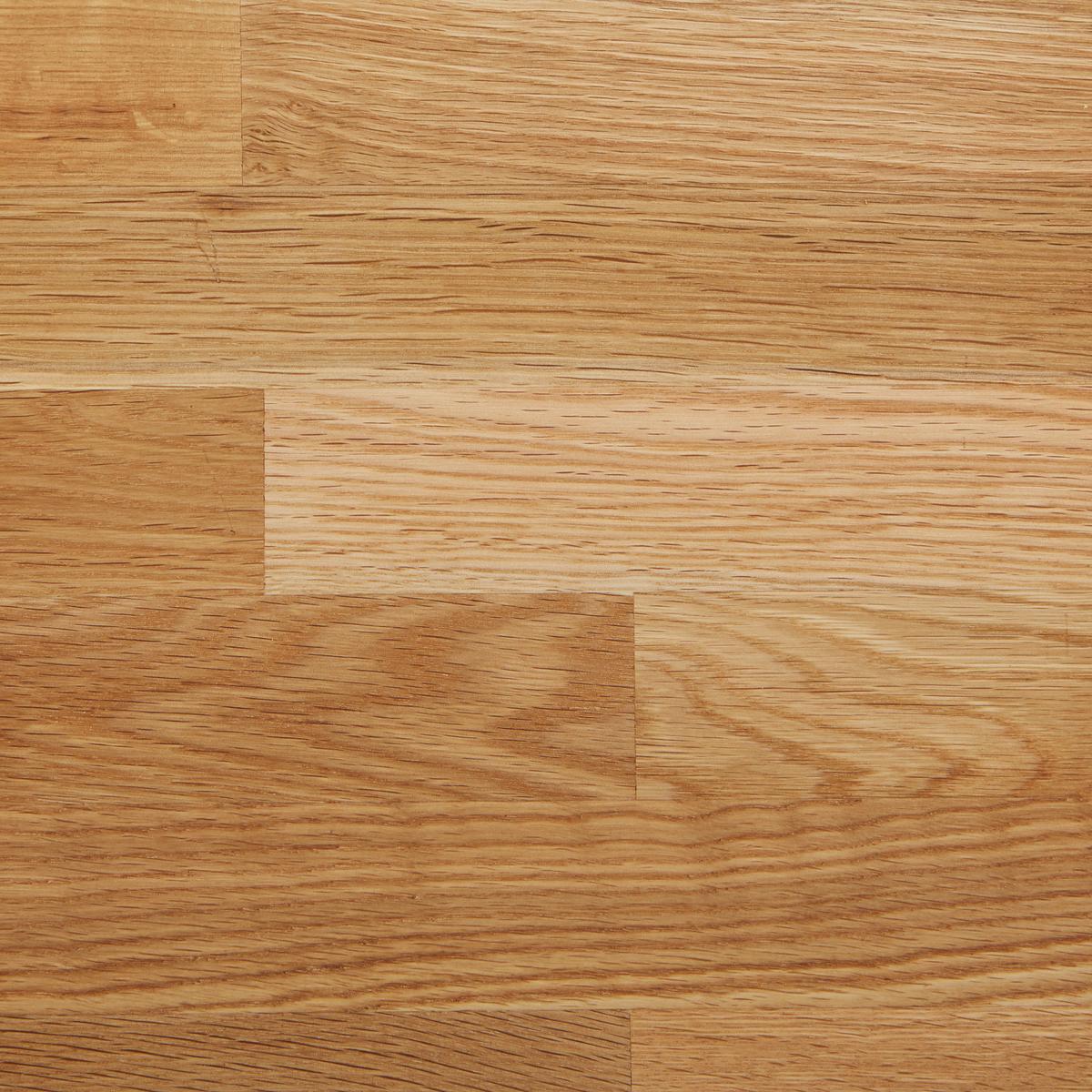 Lavice Kayla dub masiv - černá/barvy dubu, Moderní, kov/dřevo (175/46/45cm) - Modern Living