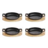 SADA PÁNVÍ EW-GE-1345-4 - černá, Basics, kov (15,3/9,2/3cm) - Echtwerk