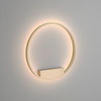 Wandleuchte Rim - Messingfarben, Trend, Metall (60/5cm) - MAYTONI