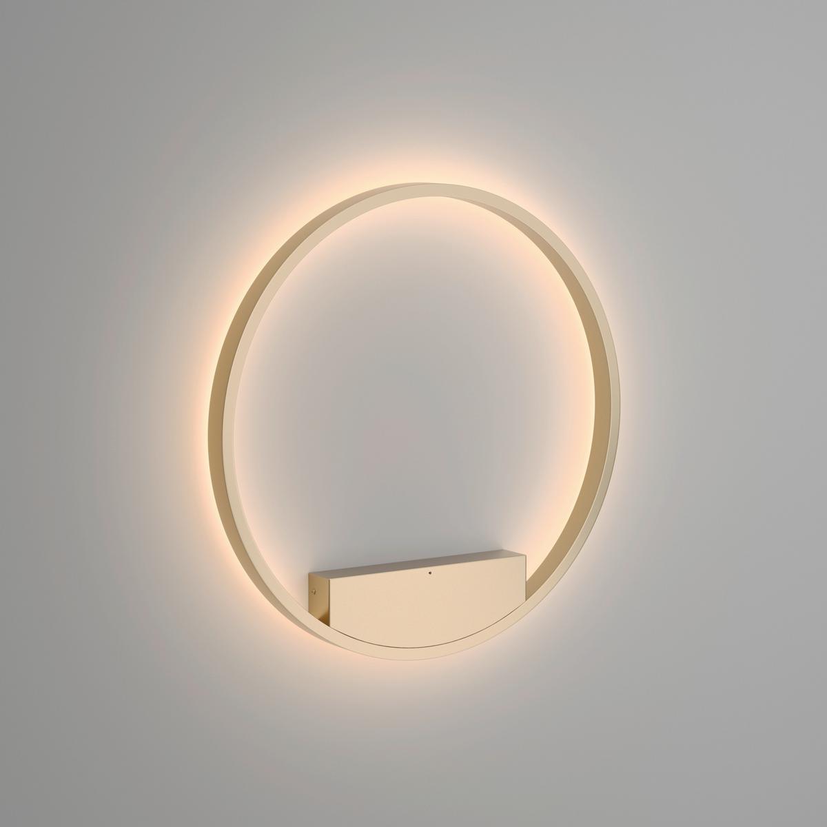 Wandleuchte Rim - Messingfarben, Trend, Metall (60/5cm) - MAYTONI