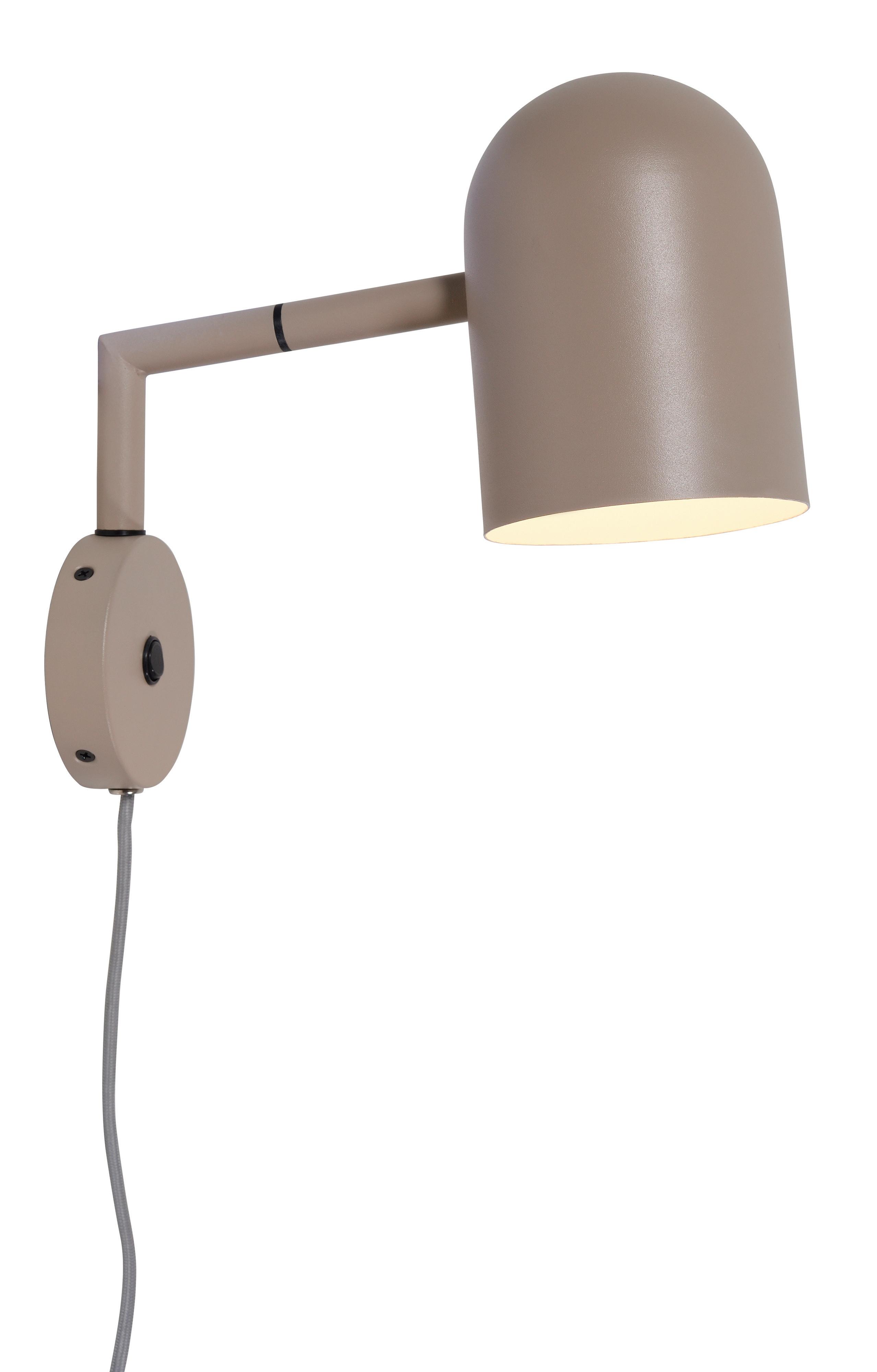 Wandleuchte Marseille 1-Flammig Sandfarben - Sandfarben, Design, Metall (33/15/33cm) - It's about Romi