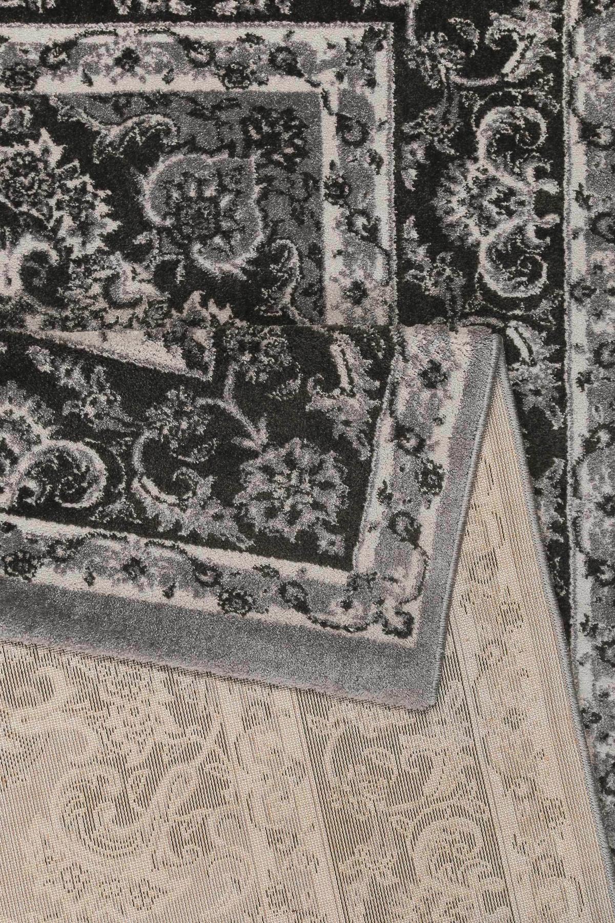 Webteppich Bristol - Grau, LIFESTYLE, Textil (80/150cm) - WECON HOME