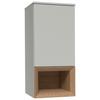 Hängeelement Las Vegas Grau/Eiche Dekor B: 40 cm - Eichefarben/Grau, MODERN, Holzwerkstoff (40/88/37cm) - Vertico