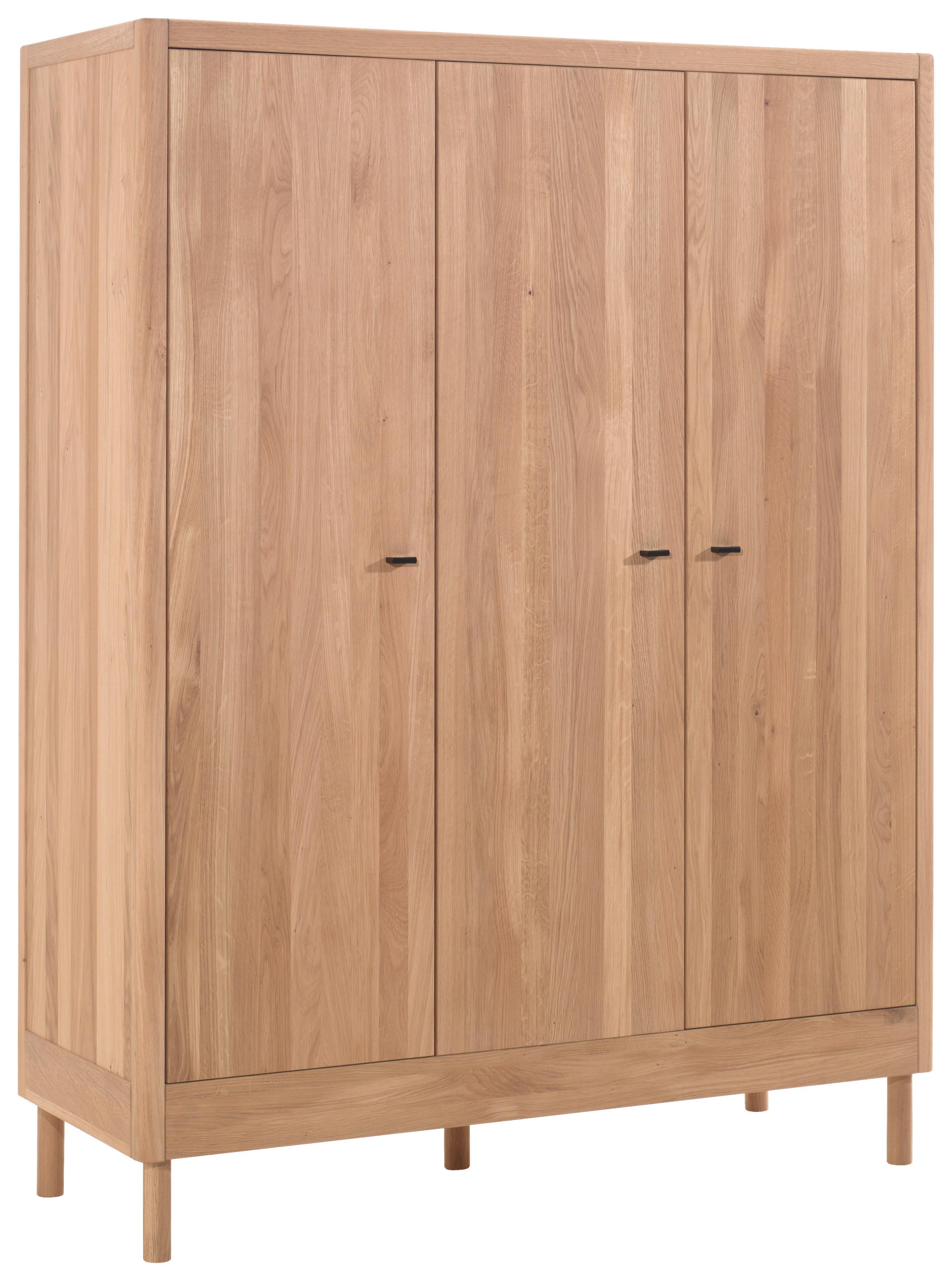 Drehtürenschrank Forrest Naturfarben B: 145,8cm - Eichefarben, MODERN, Holz (145,8/190/55cm) - Vipack