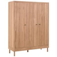 Drehtürenschrank Forrest Naturfarben B: 145,8cm - Eichefarben, MODERN, Holz (145,8/190/55cm) - Vipack