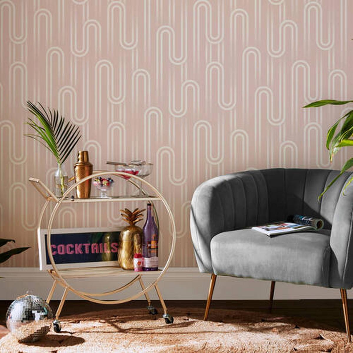 Vliestapete 118617 - Pink, Basics, Papier/Kunststoff (52/1000cm)