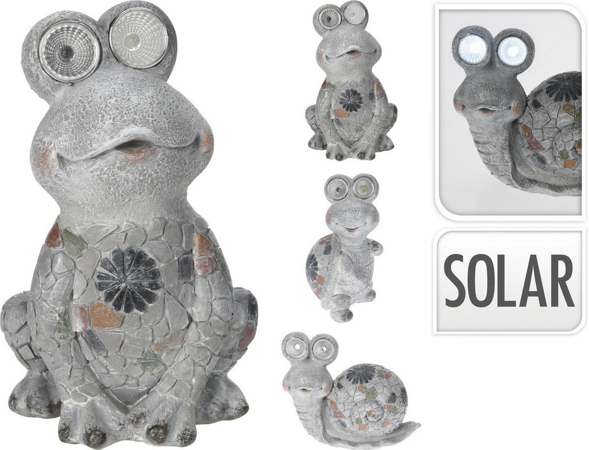 Szolárlámpa 3 Féle Állatforma - Basics, műanyag (14/7/11cm)