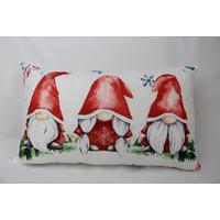 Karácsonyi Díszpárna Kb. 30/50cm - Basics, textil (30/50cm)