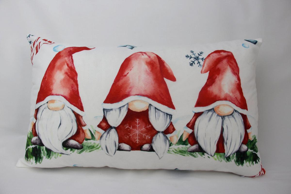 Karácsonyi Díszpárna Kb. 30/50cm - Basics, textil (30/50cm)