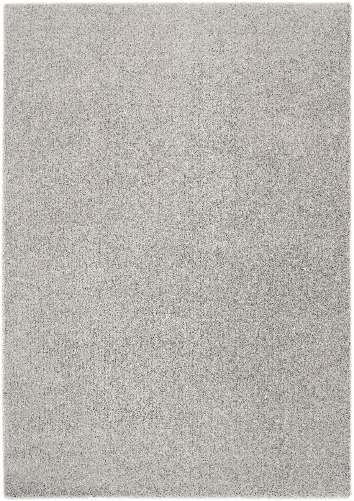 Webteppich Grau Sunshine 200x200 cm - Grau, Basics, Textil (200/200cm) - Novel