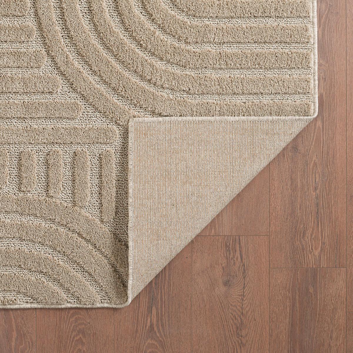 Hochflorteppich 80x150 cm Art 80 X 150 1121 Beige - Beige, Basics, Textil (80/150cm) - Novel
