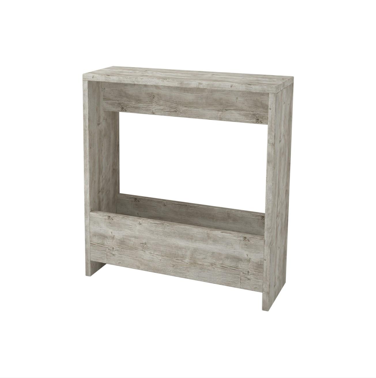 Beistelltisch Simpi Beistelltisch - Grau, Design, Holzwerkstoff (55/20/60cm) - Livetastic