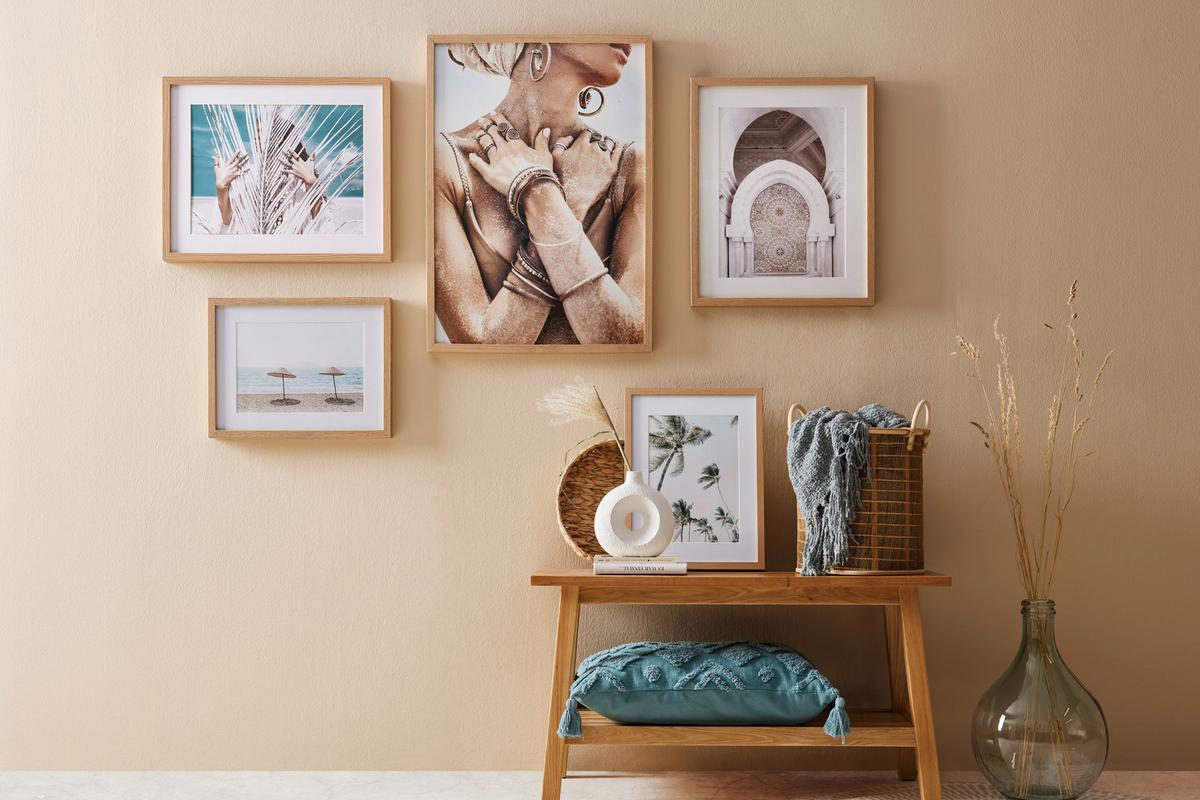 PLAKÁT VINCENT - vícebarevná, papír (21/30cm) - Modern Living