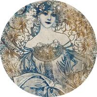 Fototapete D1-042 Goddess - Multicolor, Trend (125cm)