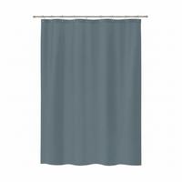Duschvorhang in Dunkelblau 180x200 cm - Dunkelblau, Basics, Textil (180/200cm) - Spirella