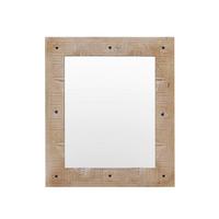 SPIEGEL Naturfarben B: 68cm - Naturfarben, Design, Glas/Holz (68/79/8cm) - MID.YOU