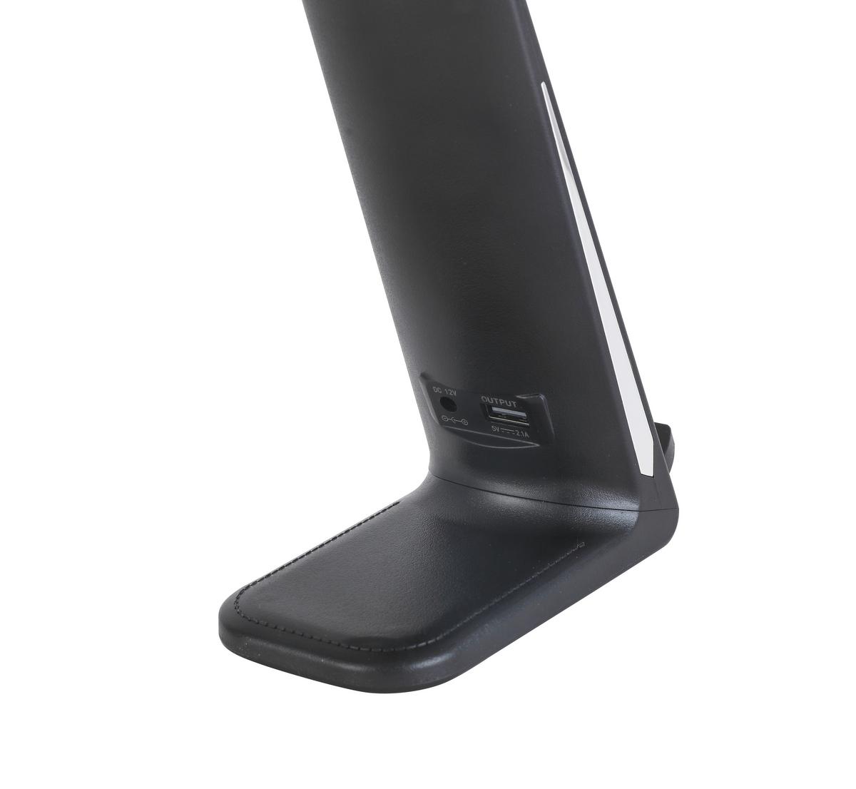 LED LAMPA NA PÍSACÍ STÔL Joli, 13/6,5/48cm - čierna, Modern, plast (13/6,5/48cm) - Modern Living