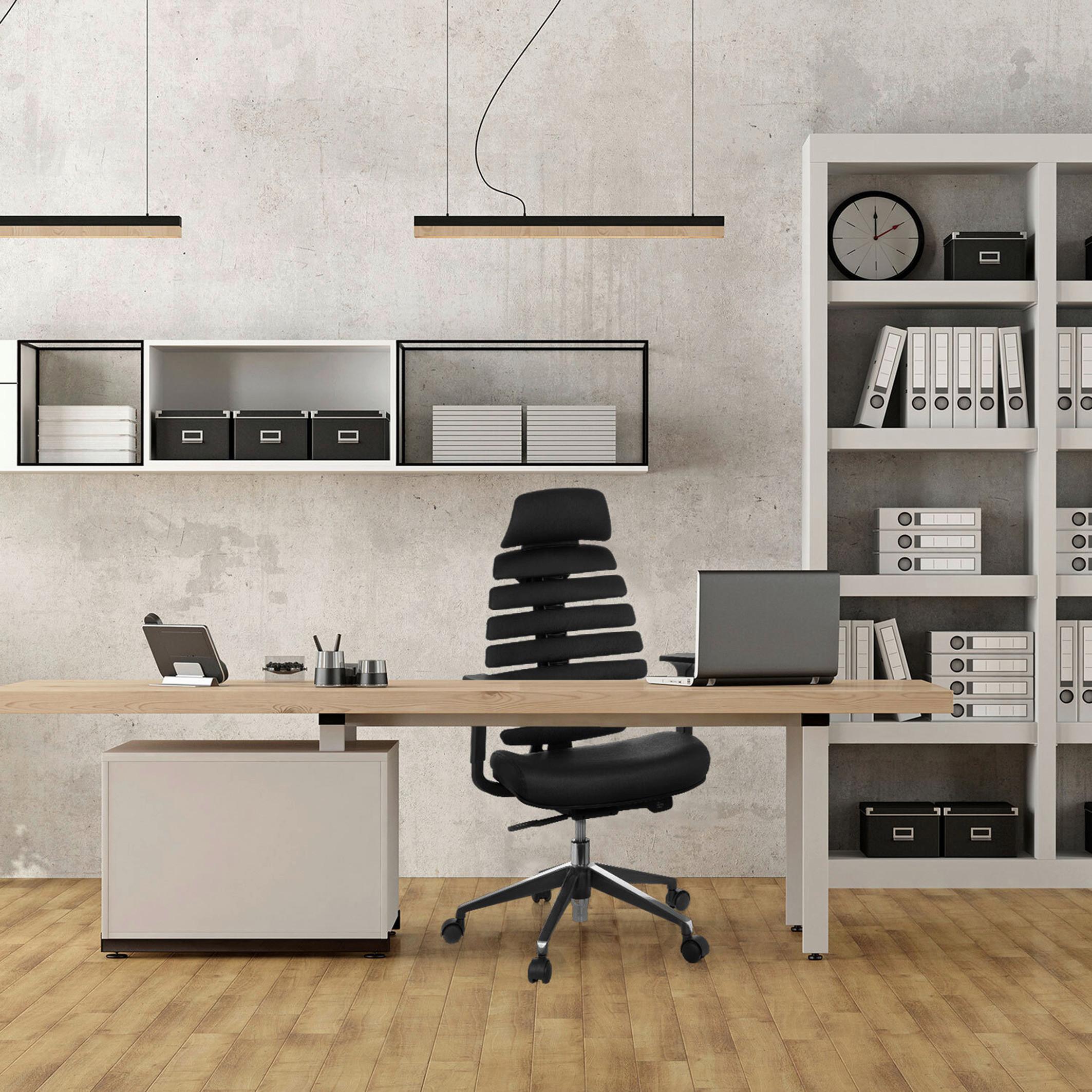 Drehstuhl Ergo Line II Pro Schwarz
