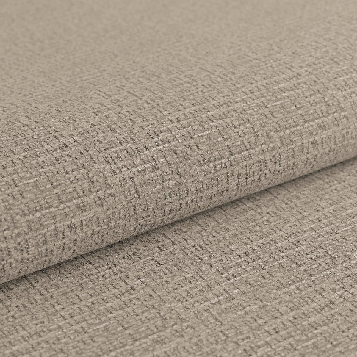 Hocker Multi braun, B: 100cm - Chromfarben/Braun, MODERN, Textil (100/43/80cm) - Luca Bessoni
