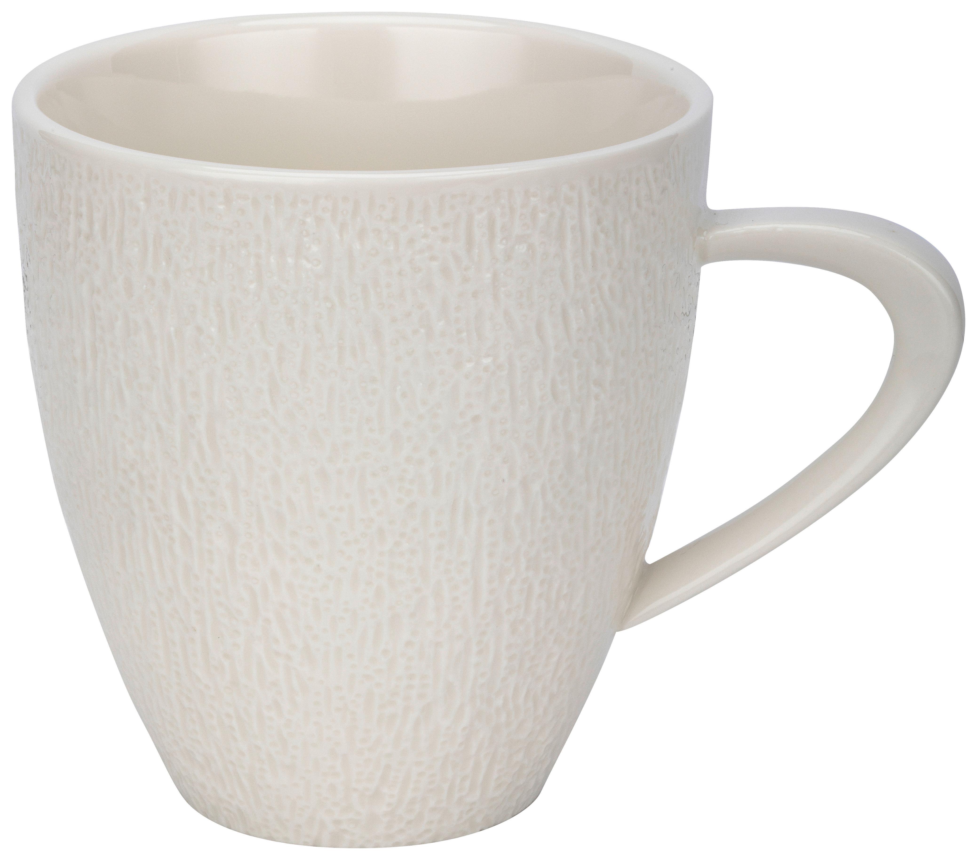 HRNEK NA KÁVU HARUKI - bílá, Moderní, keramika (9,4/9,8cm) - Mömax