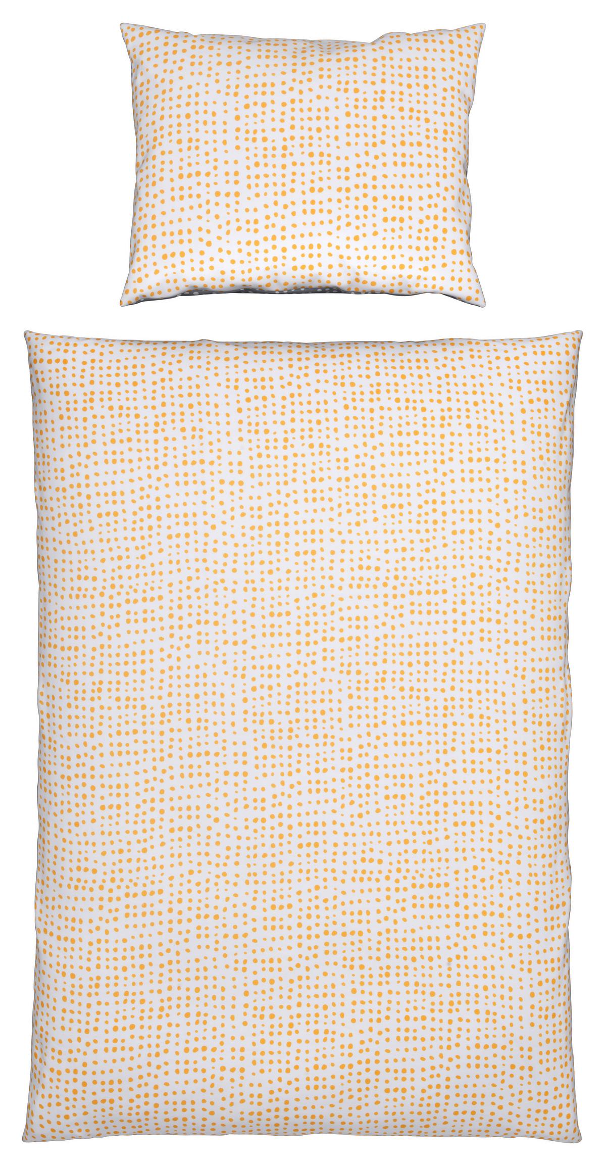 Oboustranné povlečení Luise Wende, 70/90 140/200cm - šedá/bílá, Moderní, textil (140/200cm) - Modern Living