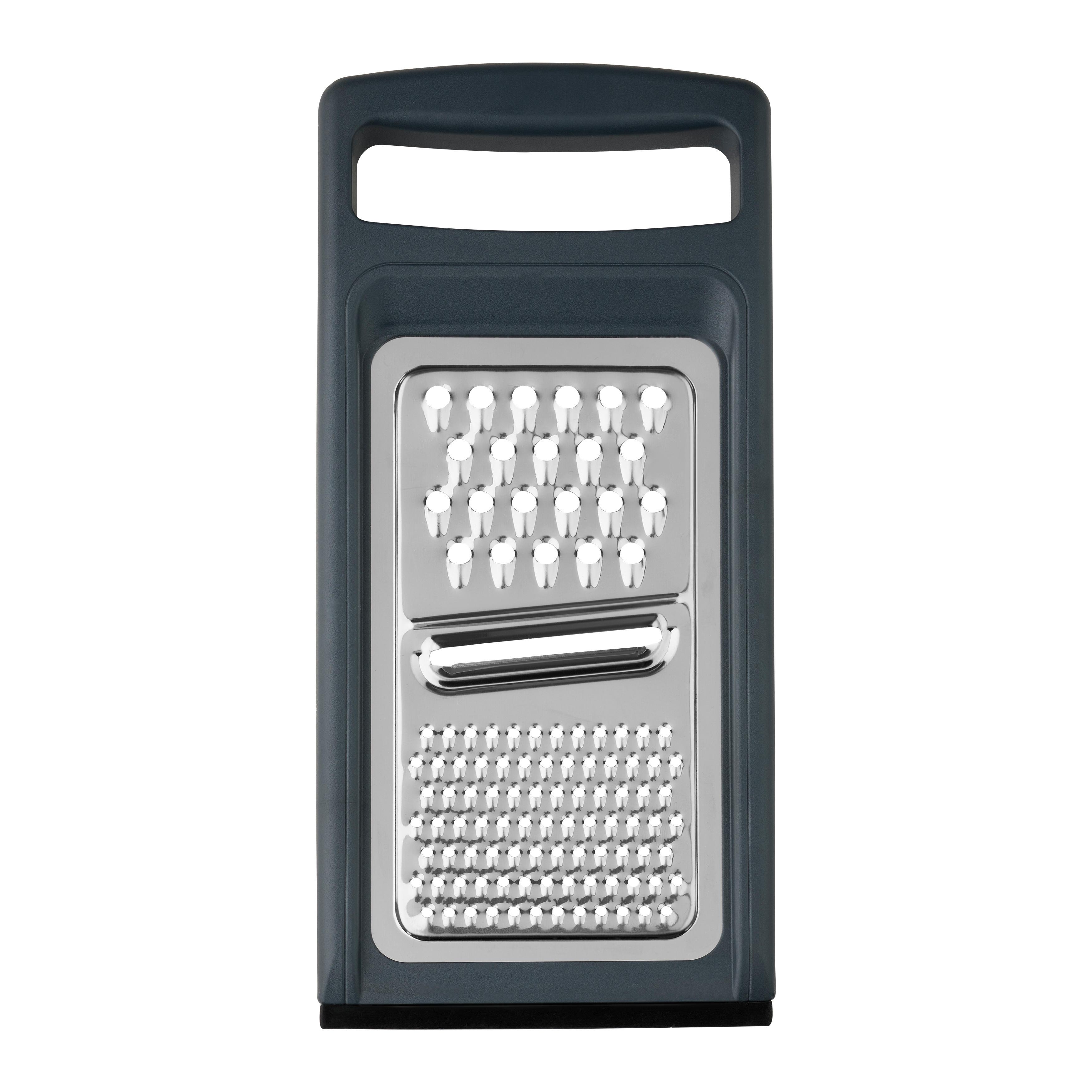 Strúhadlo KIKI - farba ušľachtilej ocele/tmavosivá, Konventionell, kov (28,2/12,8/1,5cm) - Mömax