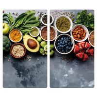 Herdabdeckplatte Multicolor B: 28,5 Cm - Multicolor, Basics, Glas (50/28.5/0.4cm) - Kesper