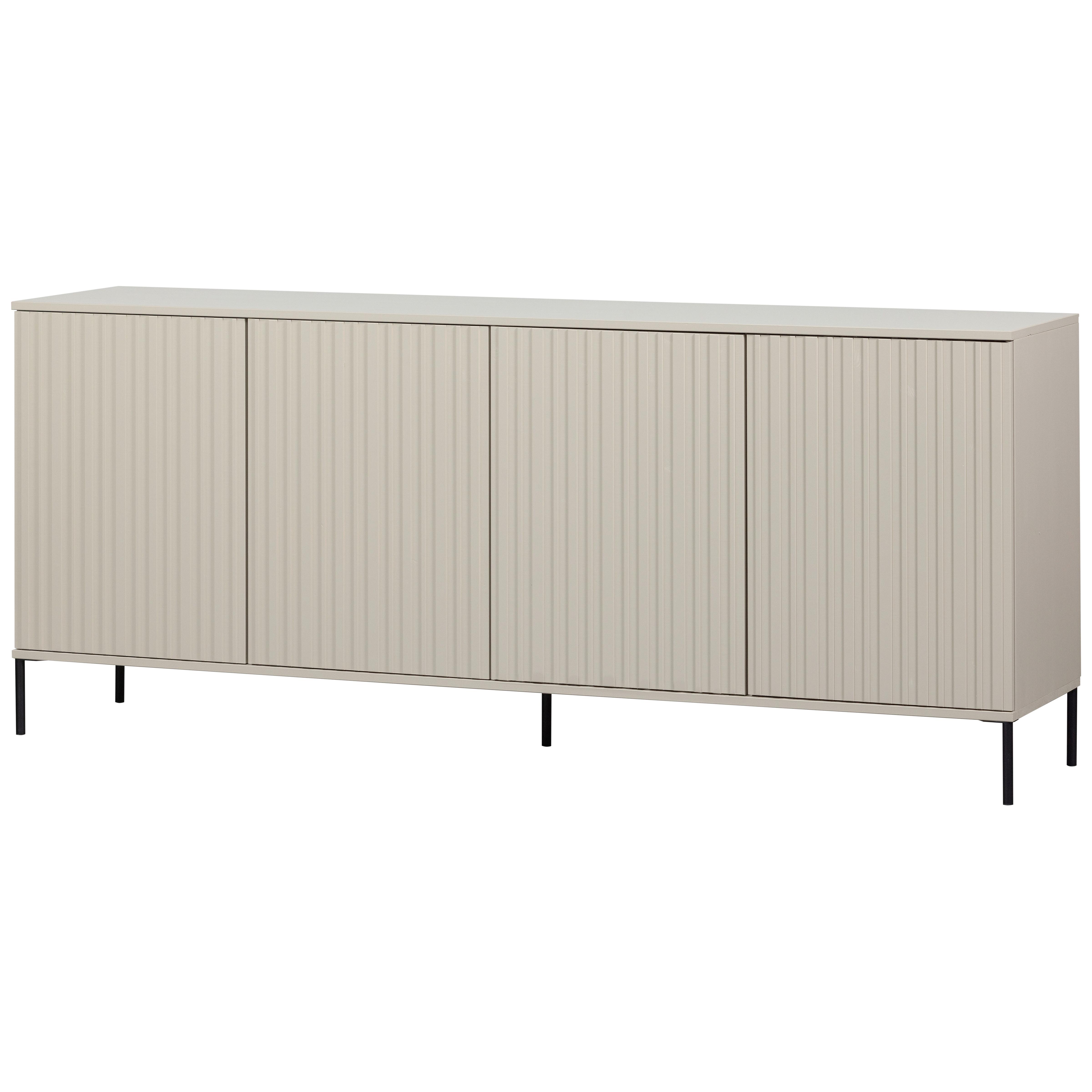Sideboard Gravure Grau B: 200 Cm